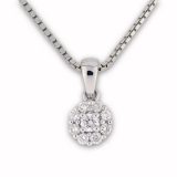 Rosettsmykke 0,23 ct tw/si