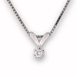 Paris enstens smykke 0,15 ct tw/si