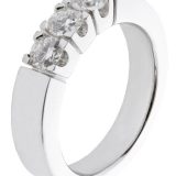 Queen alliansering 0,45 ct tw/si